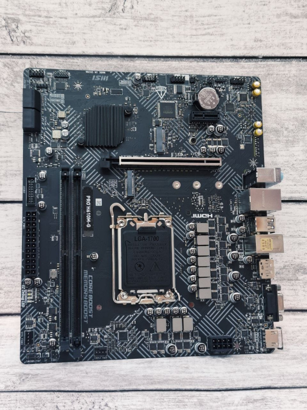 Материнская плата DDR5 MSI PRO H610M-G