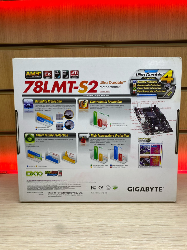 МАТЕРИНСКАЯ ПЛАТА GigaByte GA-78LMT-S2 (rev. 1.0)