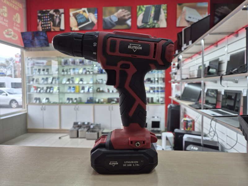 Шуруповерт Elitech ДА 162СЛ