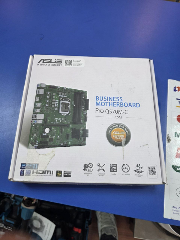 Материнская плата Мат.плата ASUS Pro Q570M-C/CSM