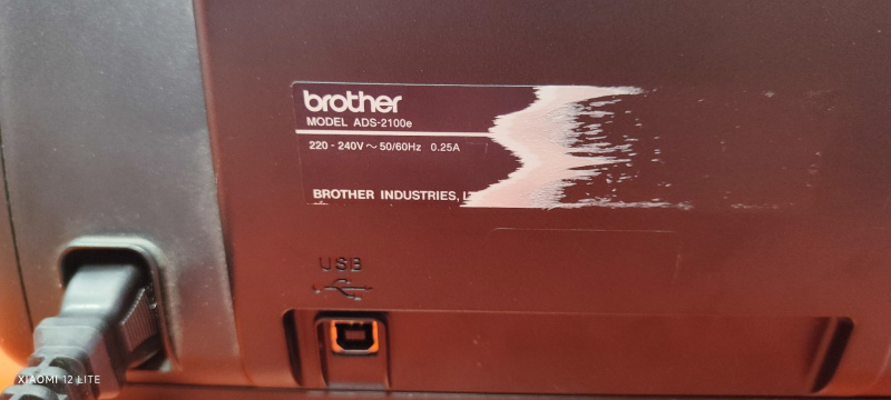 Принтер Brother сканер ADS -2100e